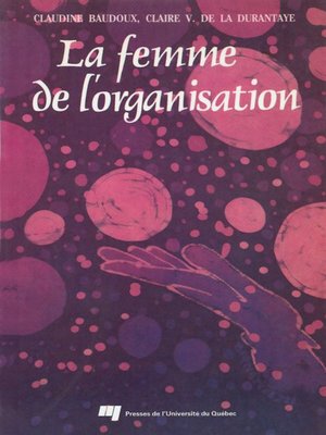 cover image of La femme de l'organisation